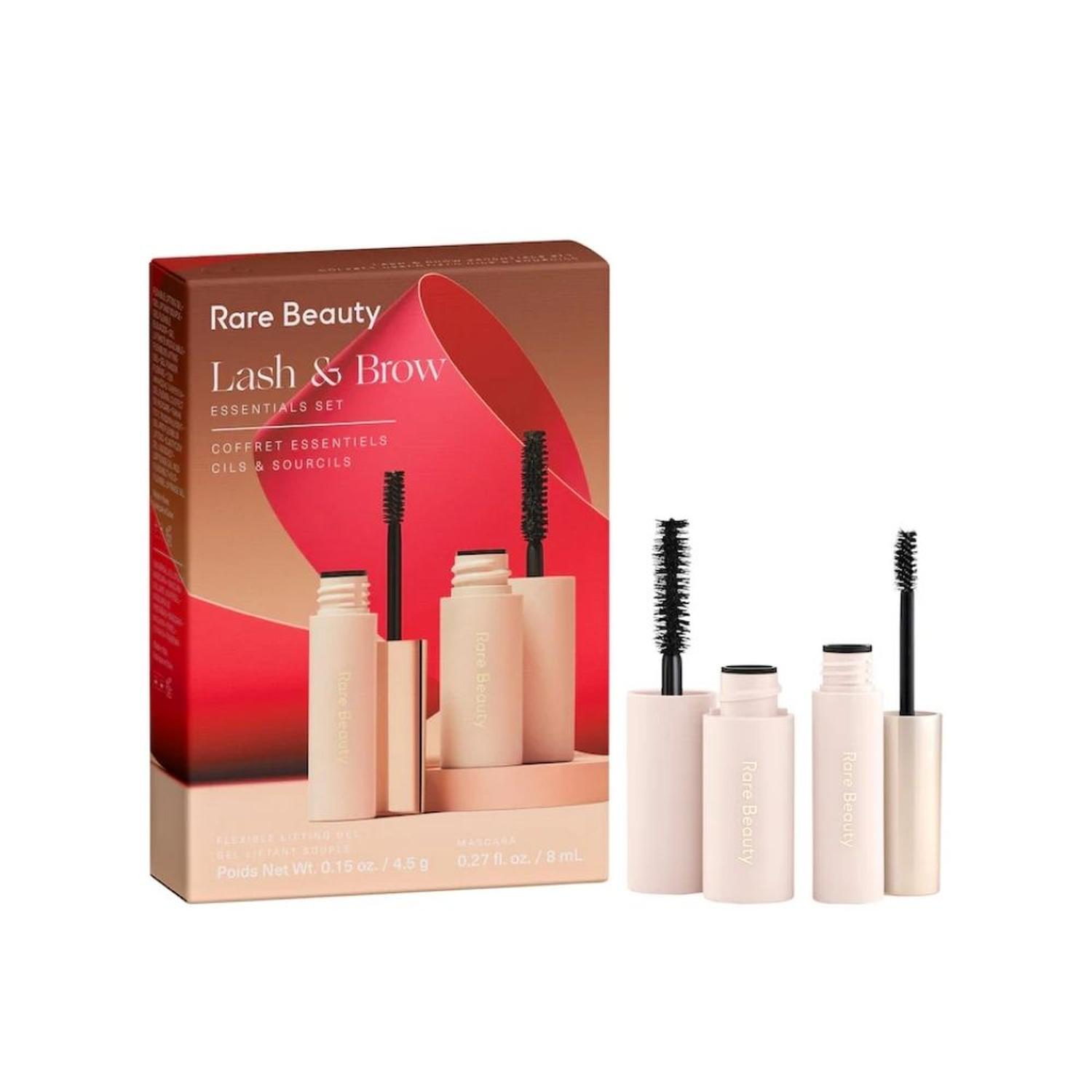 SET RARE BEAUTY GEL PARA CEJAS LIFTING BROW 4.5 G Y MASCARA DE PESTAÑAS 8 ML - 1