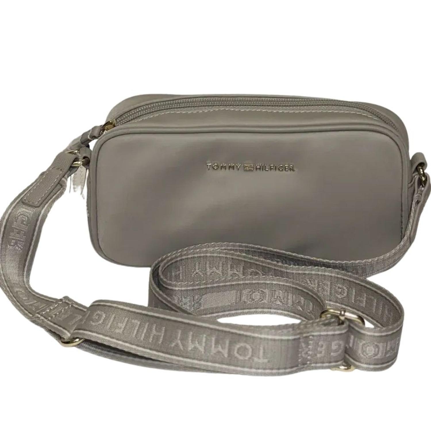 CARTERA CROSSBODY TOMMY HILFIGER - GRIS - 1