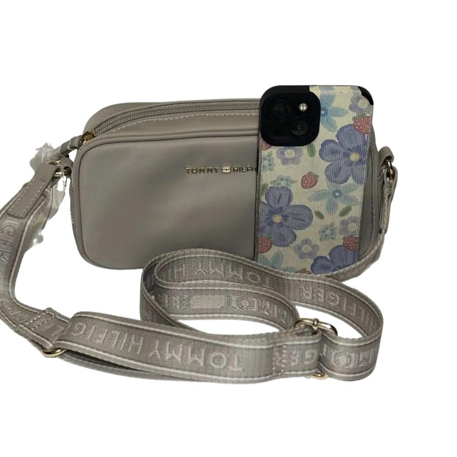 CARTERA CROSSBODY TOMMY HILFIGER - GRIS - 4