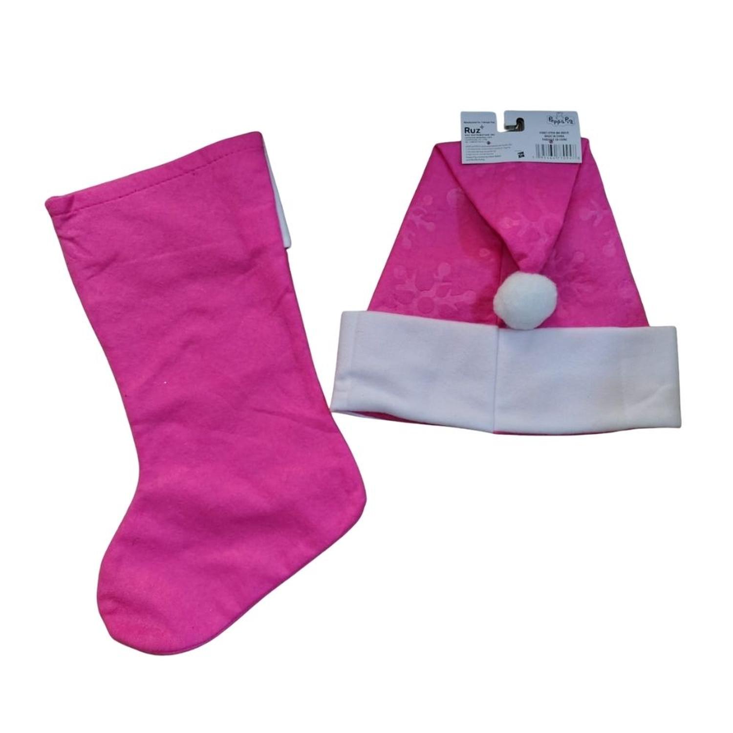 SET GORRA Y BOTA NAVIDEÑA - PEPPA PIG - 2