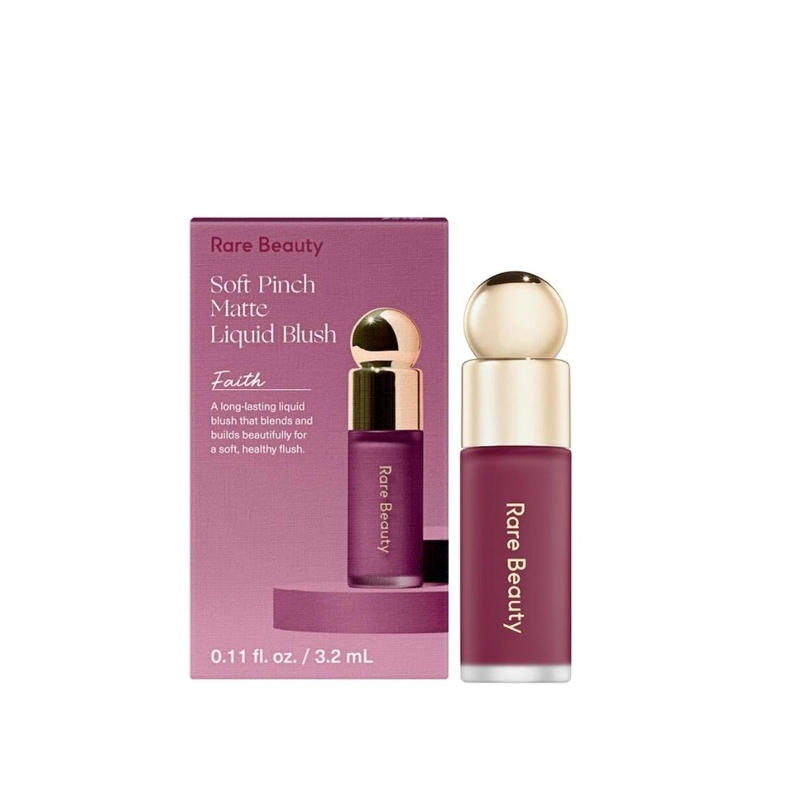 MINI RUBOR LÍQUIDO RARE BEAUTY SOFT PINCH 3.2ML - FAITH - 1