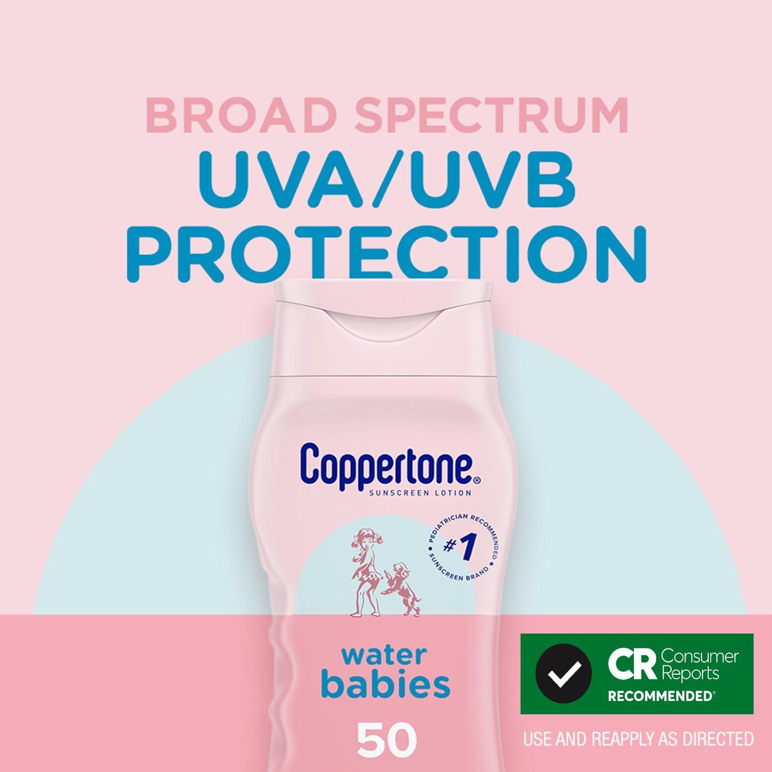 BLOQUEADOR PARA BEBES COPPERTONE PURE Y SIMPLE SPF 50 - 4