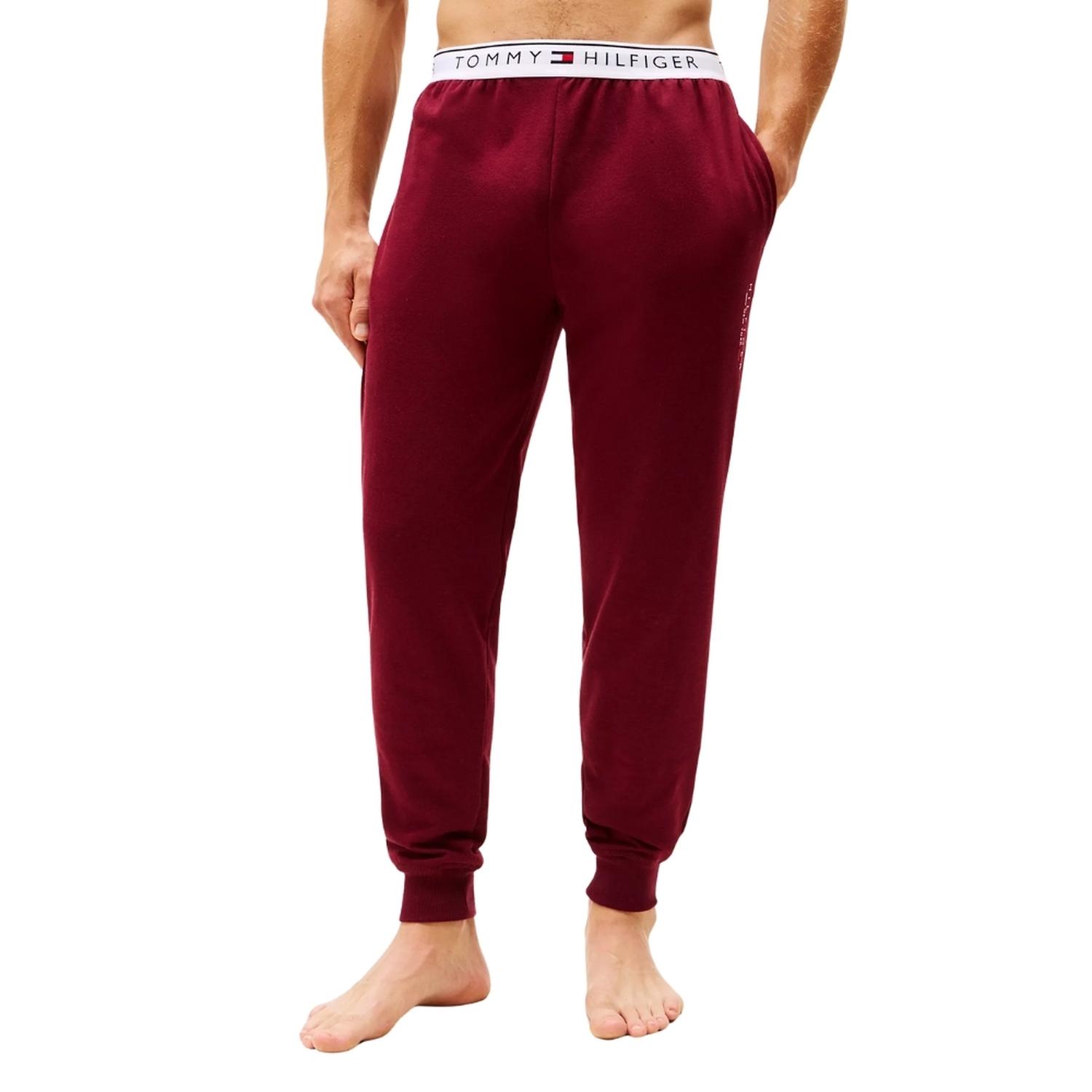JOGGER TOMMY HILFIGER FRENCH TERRY - GUINDA - 2