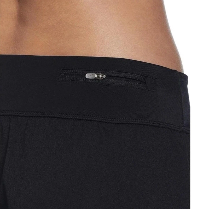 SHORT ROPA DE BAÑO MUJER NIKE SOLID ELEMENT NEGRO - 3