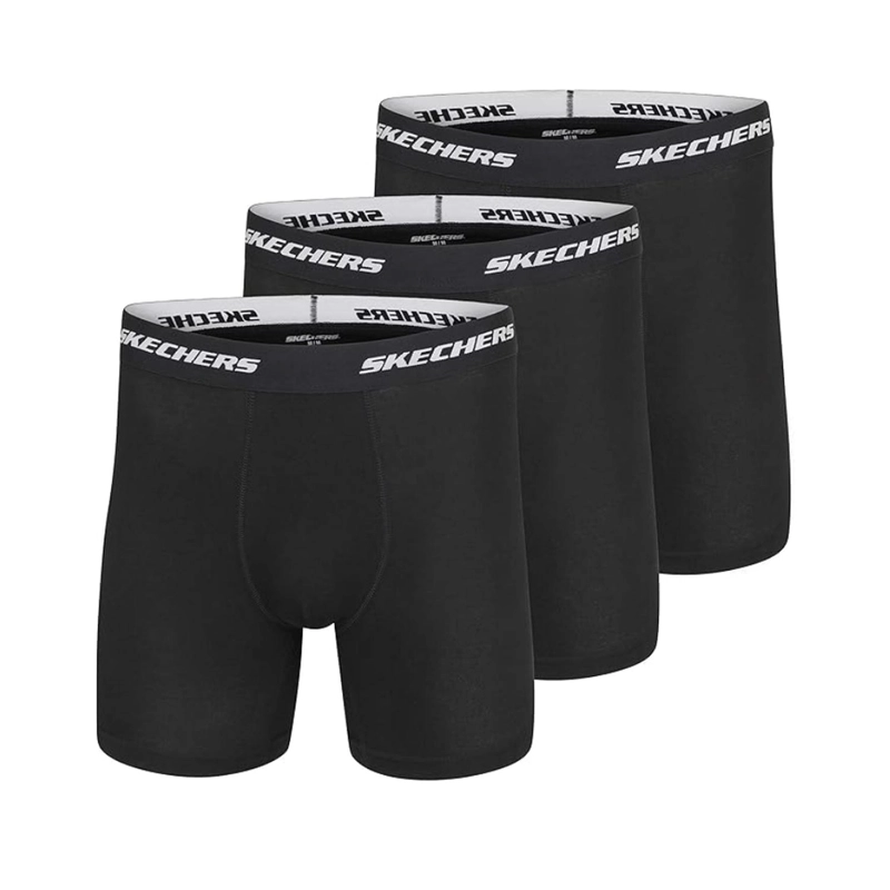 PACKX3 BOXER HOMBRE SKECHERS - NEGRO - 1