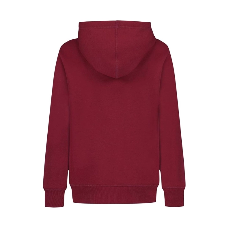 POLERA CON CAPUCHA NIÑO TOMMY HILFIGER ROJO - 2