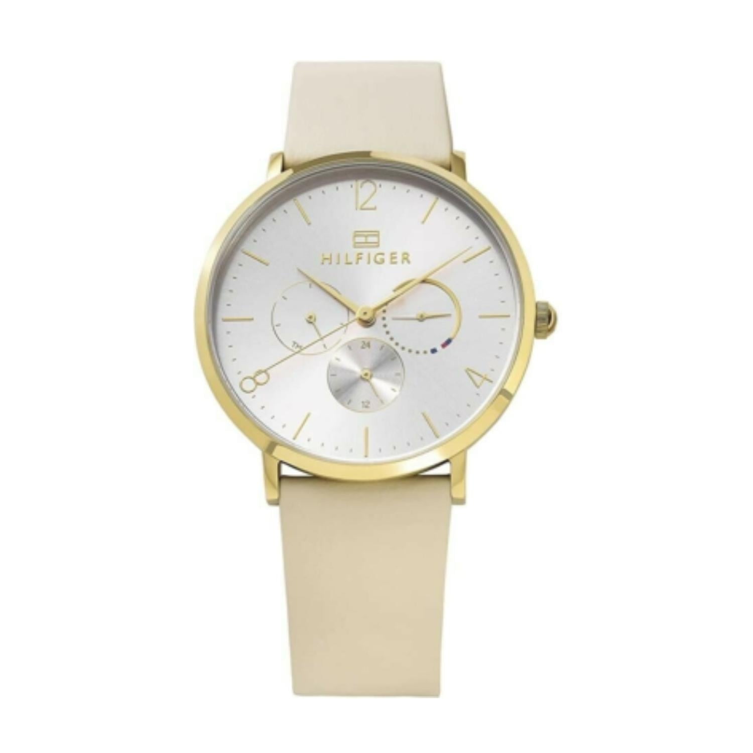 SET RELOJ MUJER Y PULSERA TOMMY HILFIGER JENNA - BEIGE - 2
