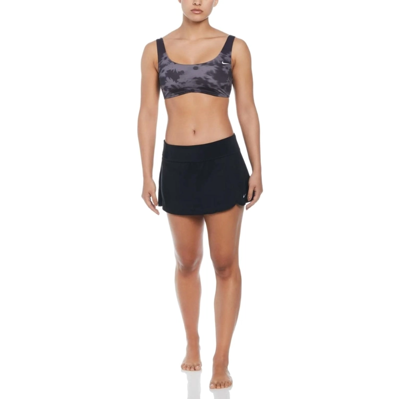 FALDA ROPA DE BAÑO NIKE NEGRO - 2