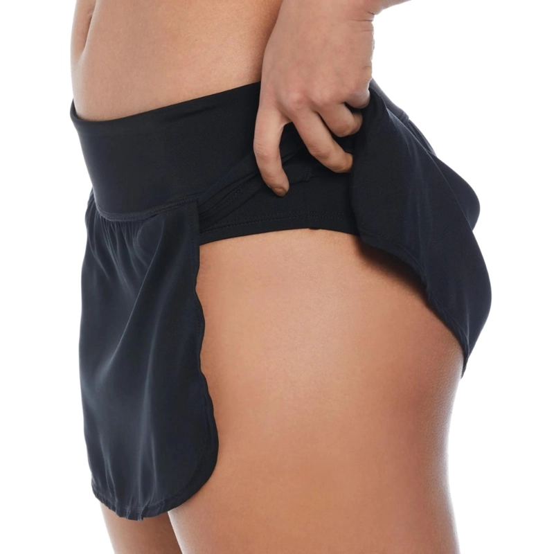 FALDA ROPA DE BAÑO NIKE NEGRO - 4