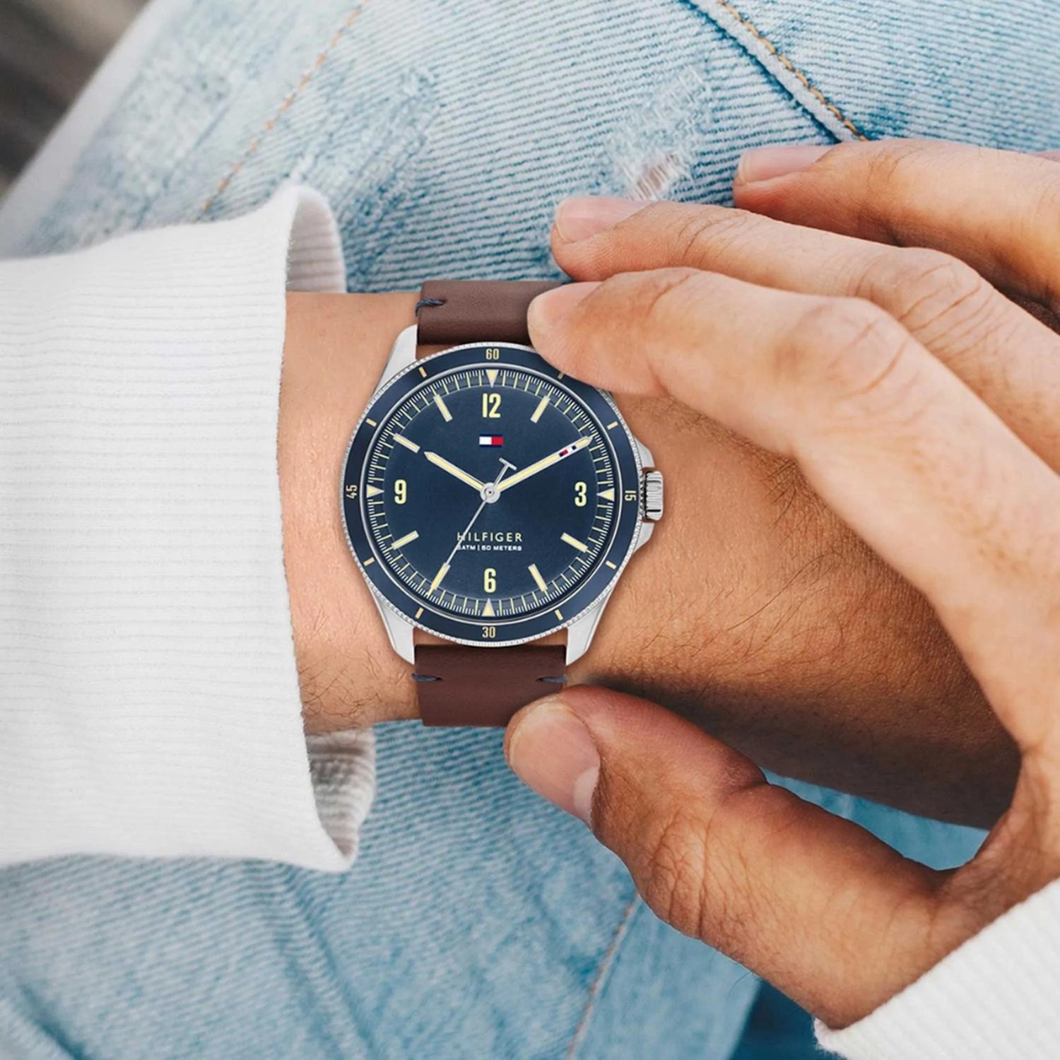 RELOJ HOMBRE TOMMY HILFIGER MAVERICK - MARRON - 3