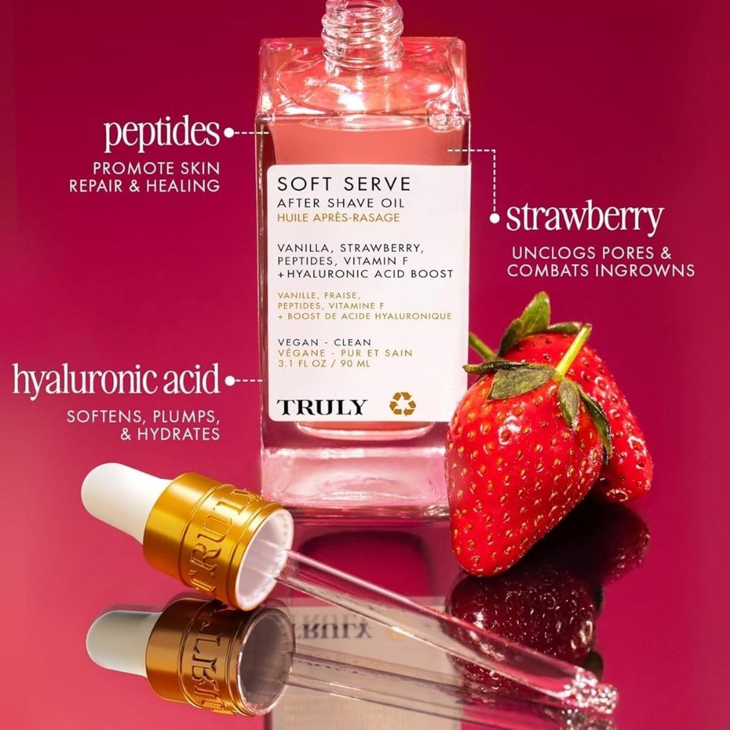 ACEITE PARA DESPUÉS DEL AFEITADO TRULY PREVIENE VELLO ENCARNADO - 90 ML - 5