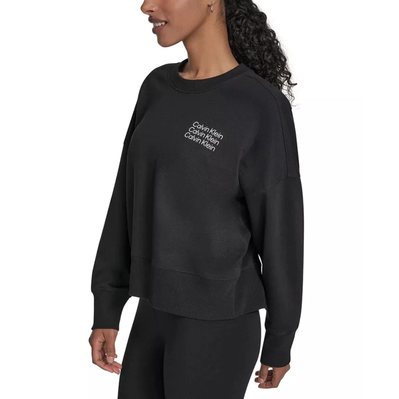 POLERA MUJER CALVIN KLEIN PERFORMANCE NEGRO - 1