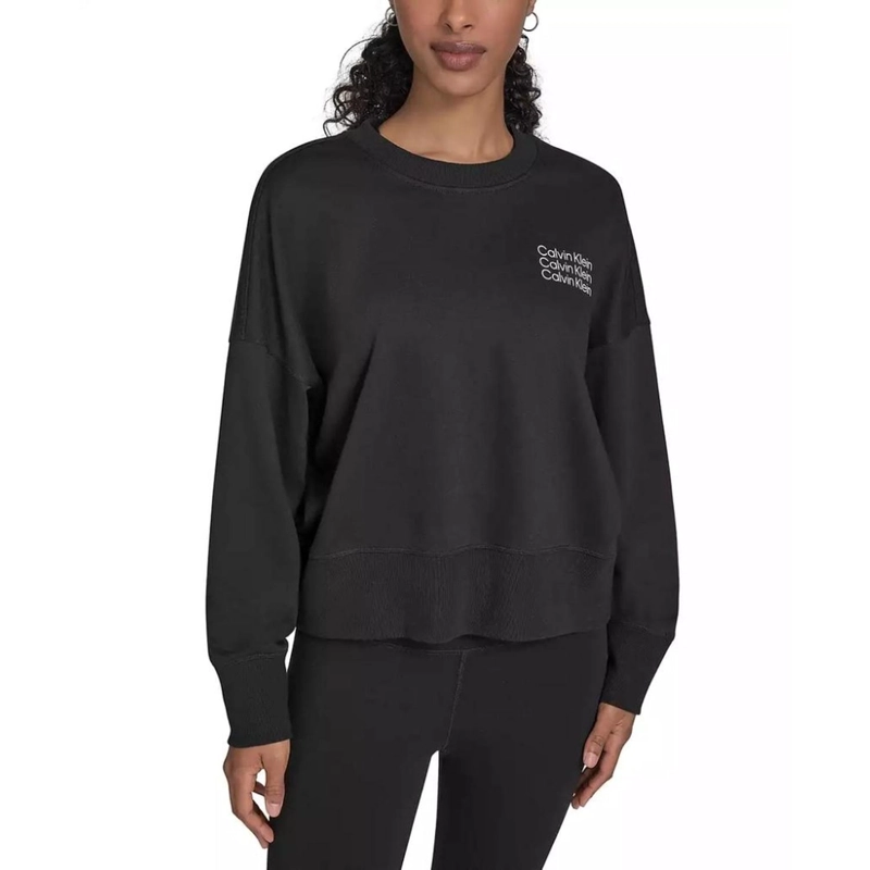 POLERA MUJER CALVIN KLEIN PERFORMANCE NEGRO - 3