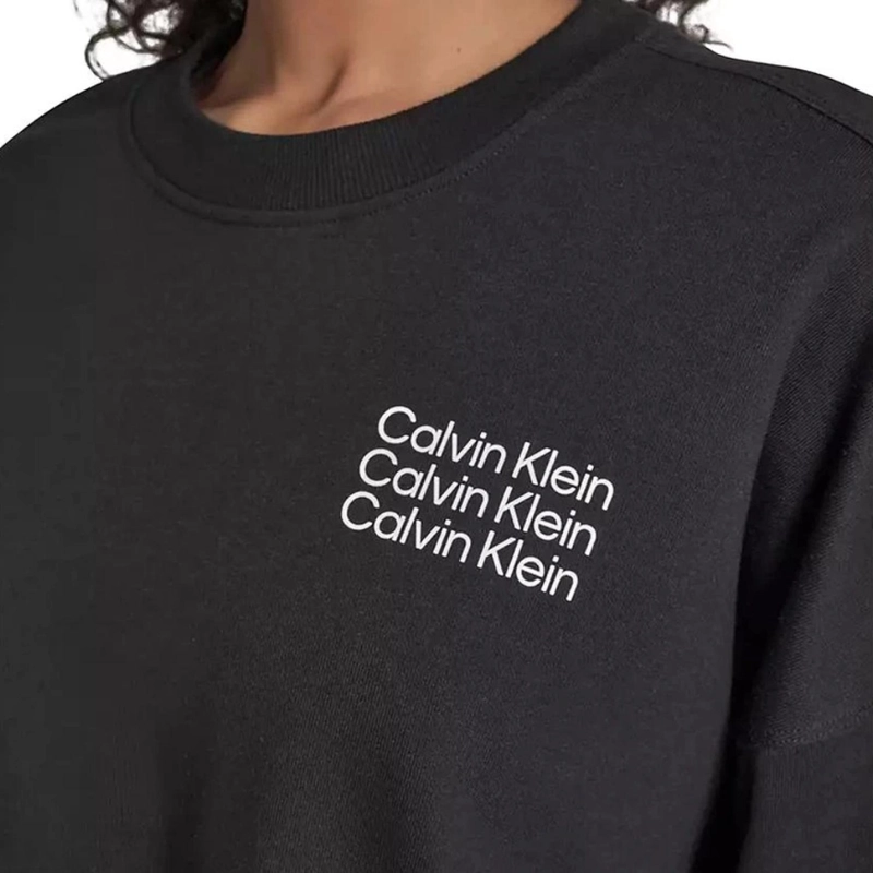 POLERA MUJER CALVIN KLEIN PERFORMANCE NEGRO - 4