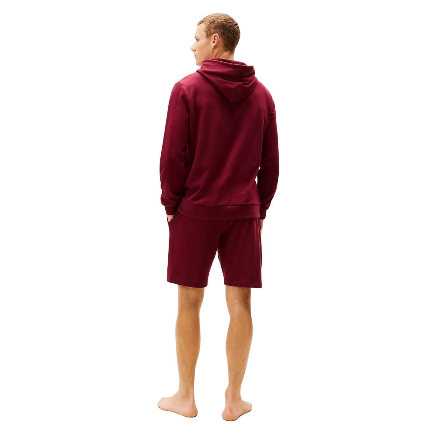 POLERA TOMMY HILFIGER FRENCH TERRY - GUINDA - 3