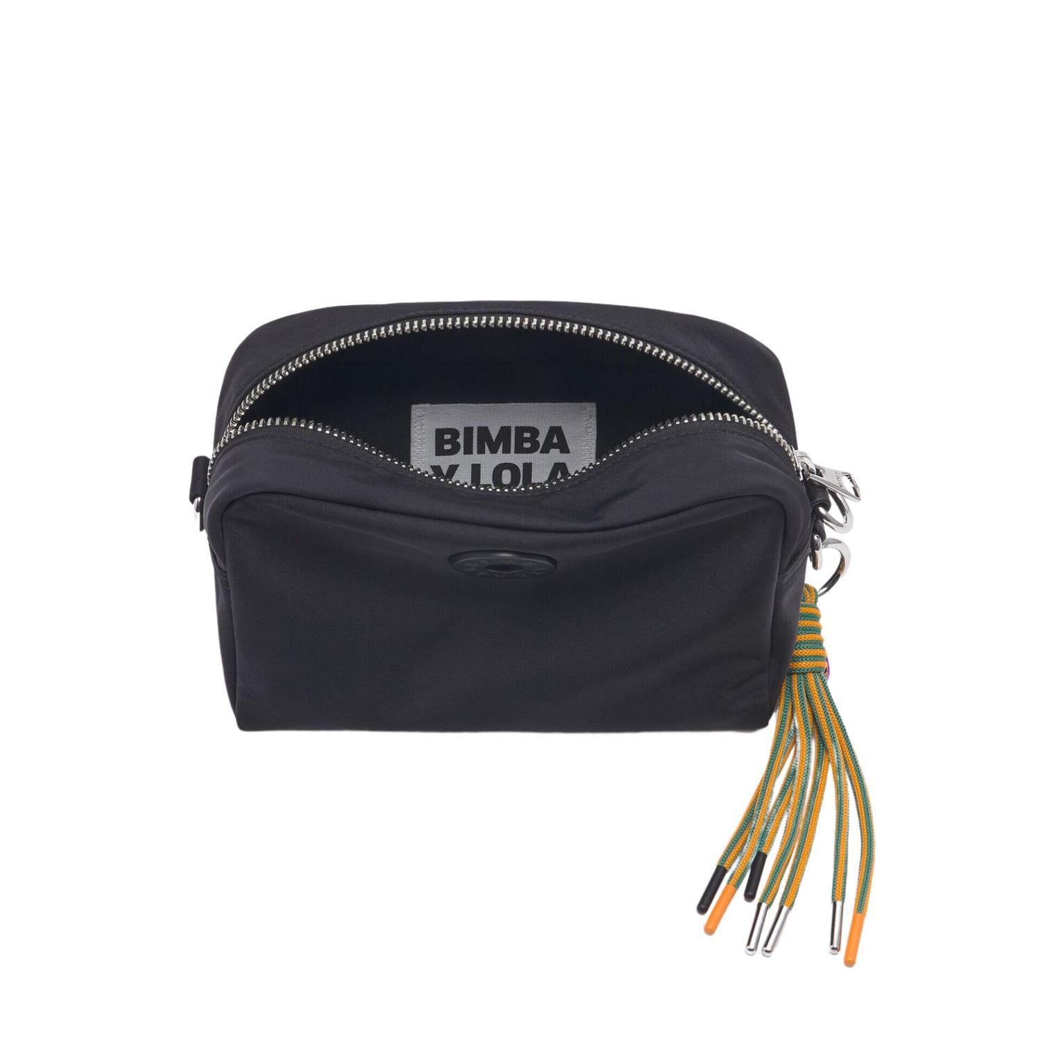 BOLSO BANDOLERA BIMBA Y LOLA NYLON - NEGRO - 3