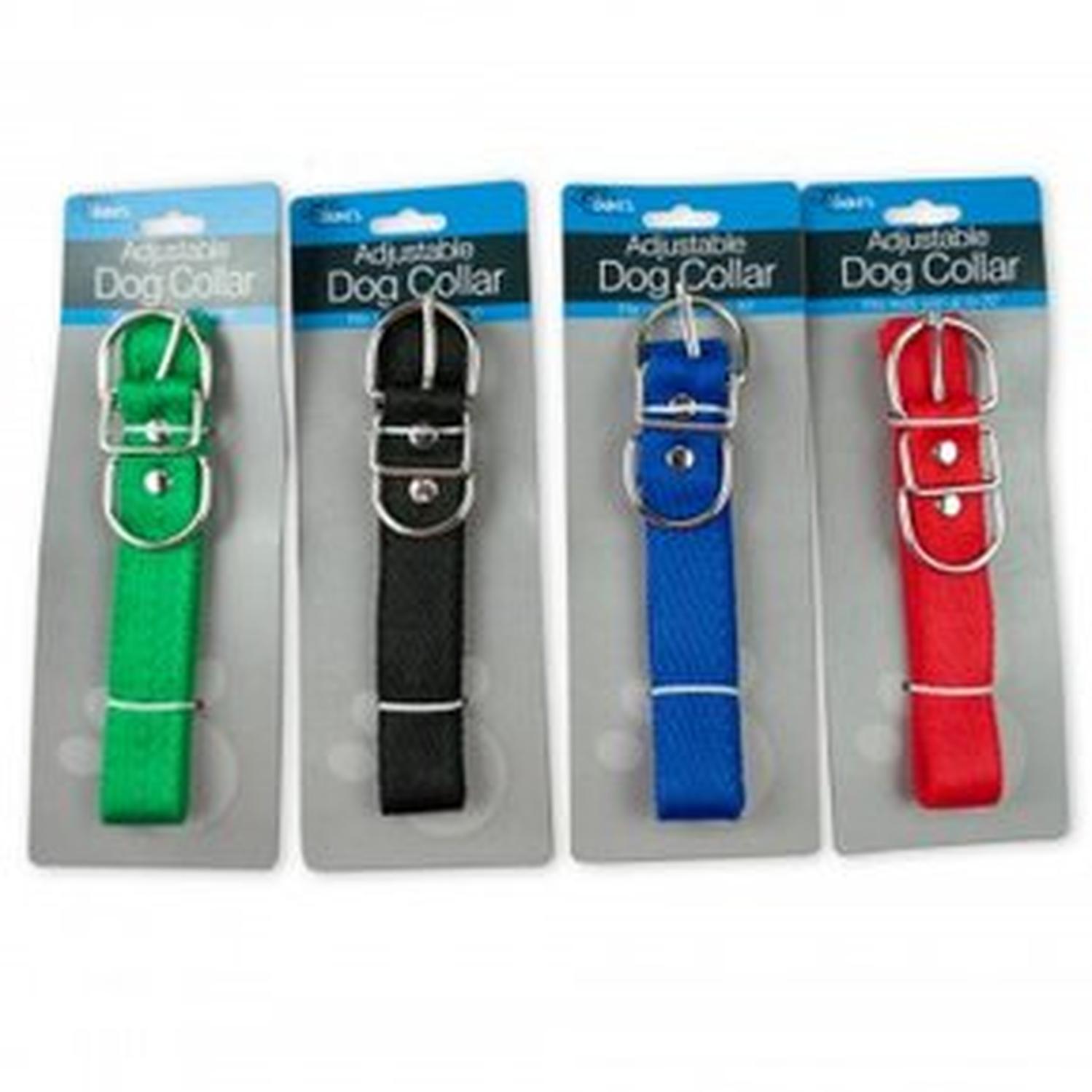 PACKX2 COLLAR PARA PERRO AJUSTABLE DE NYLON TEJIDA - 2