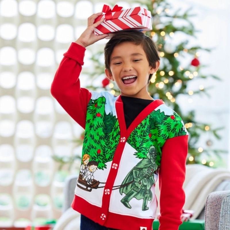 CHOMPA O SUETER NAVIDEÑO STAR WARS PARA NIÑOS - 2