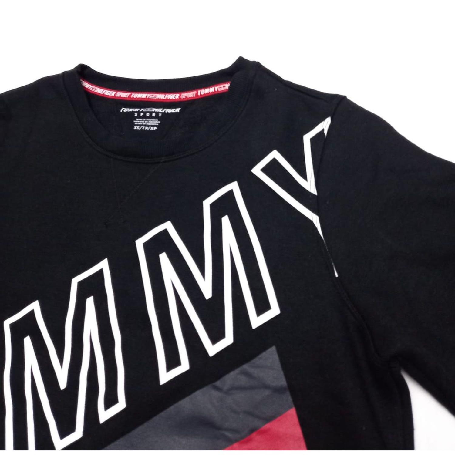 POLERA SWEATER O SUDADERA PARA HOMBRE TOMMY HILFIGER SPORT - NEGRO - 2