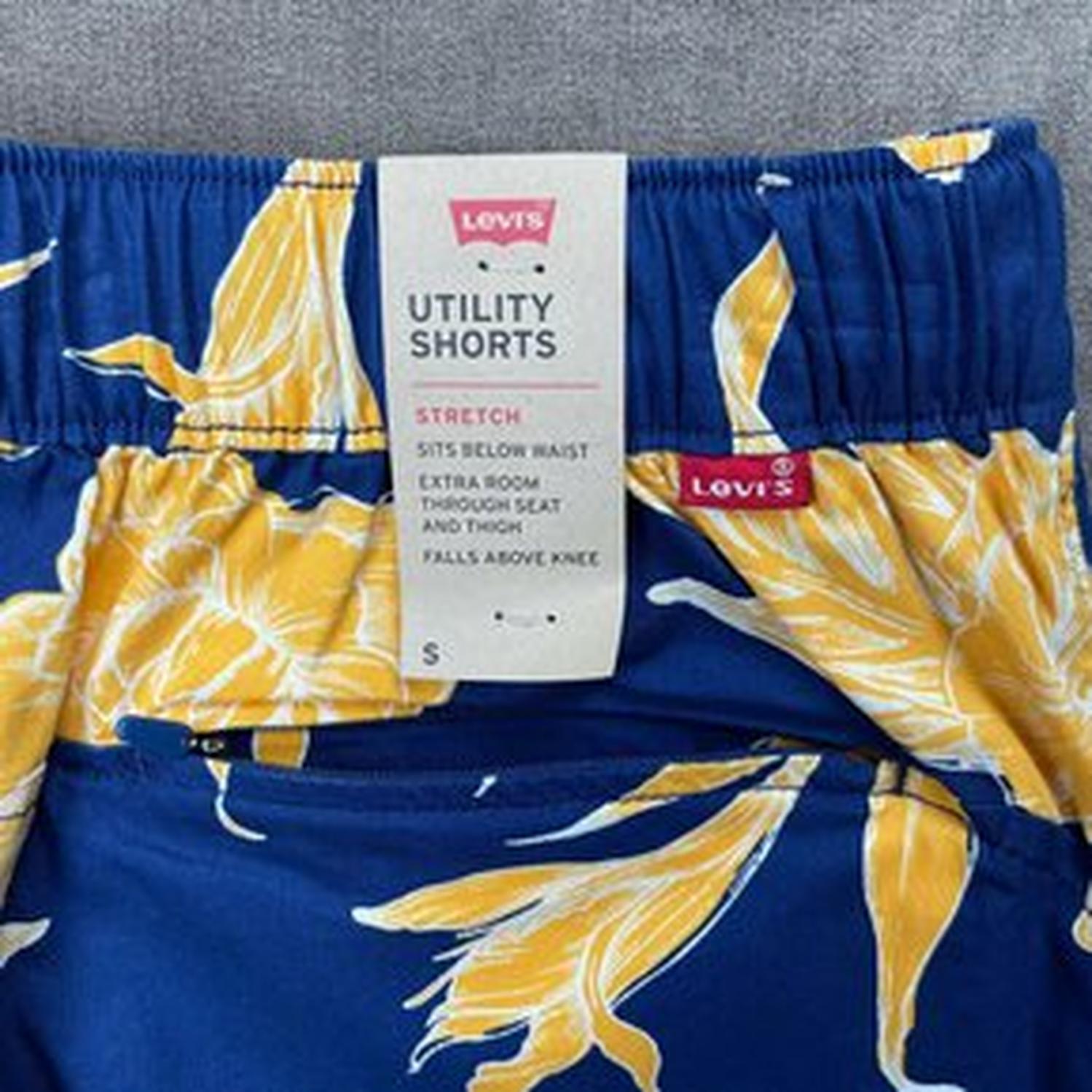 PANTALÓN CORTO O SHORT LEVIS UTILITY - AZUL - 7