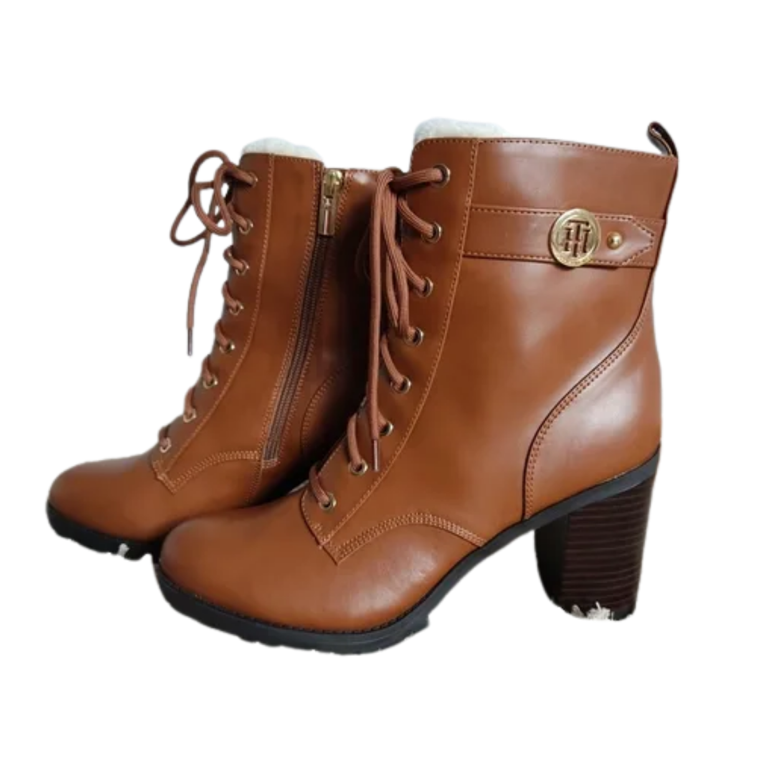 BOTAS O BOTINES TOMMY HILFIGER - MARRÓN - 1