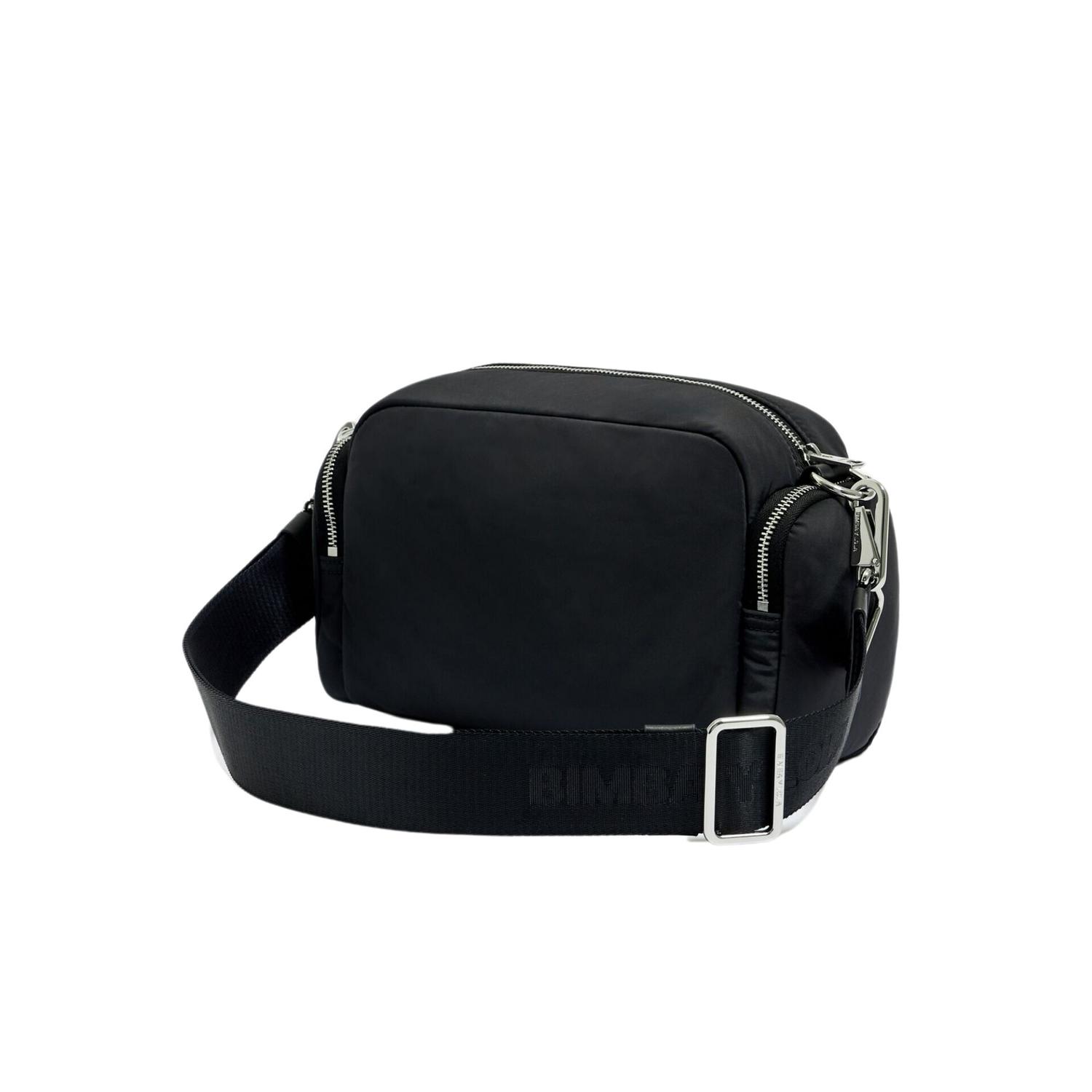 BOLSO BANDOLERA BIMBA Y LOLA DOBLE CIERRE - NEGRO - 6
