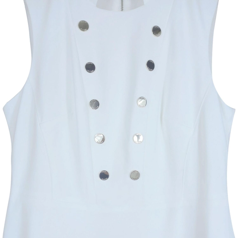 VESTIDO TOMMY HILGIFER BOTTOMS BLANCO - 2