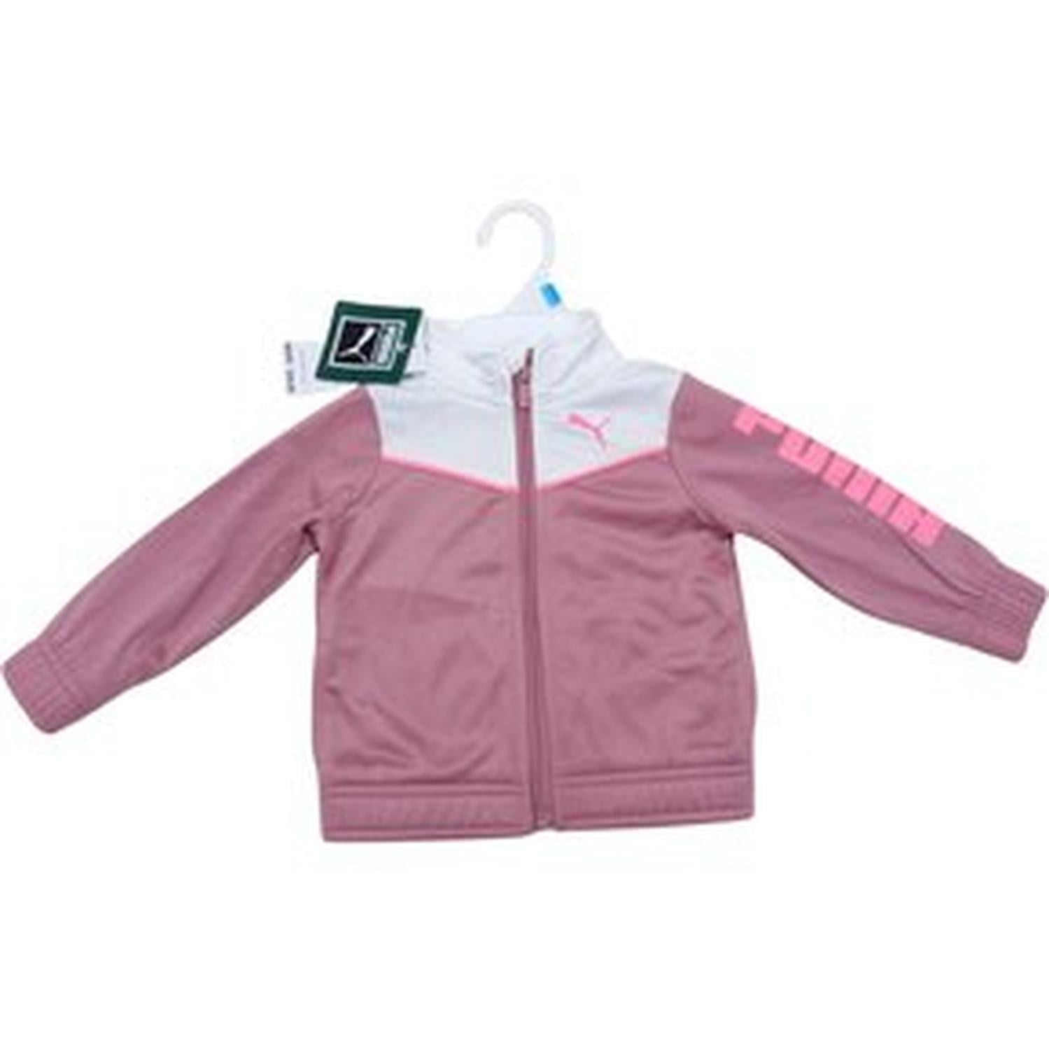 CONJUNTO CASACA Y LEGGINS PUMA PARA NIÑA ROSADO - 2