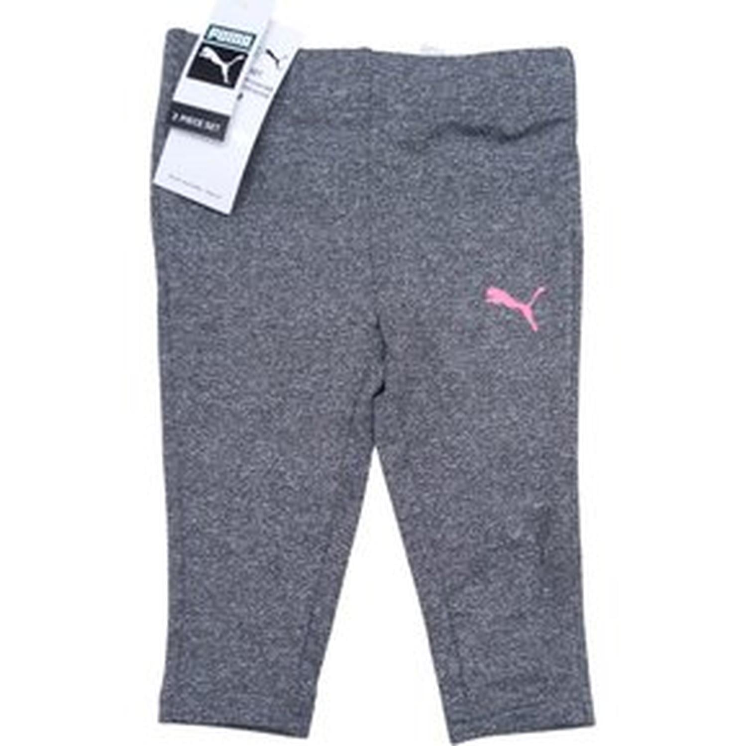 CONJUNTO CASACA Y LEGGINS PUMA PARA NIÑA ROSADO - 4