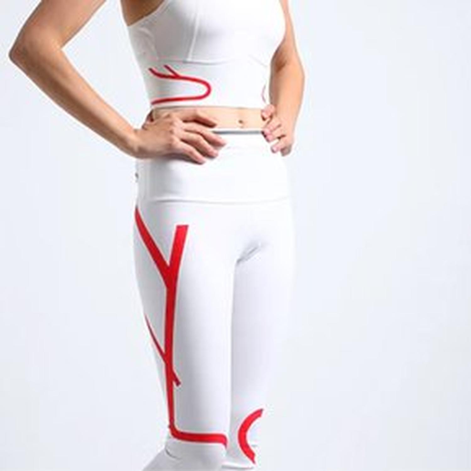 MALLAS DE ALGODÓN O LEGGIN MUJER ADIDAS - BLANCO - 2
