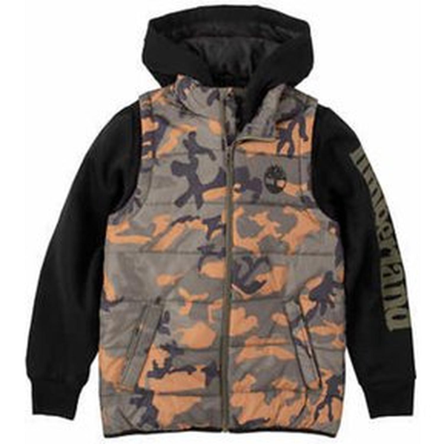 CASACA TIMBERLAND PARA NIÑO - NEGRA TAMAÑO M - 3