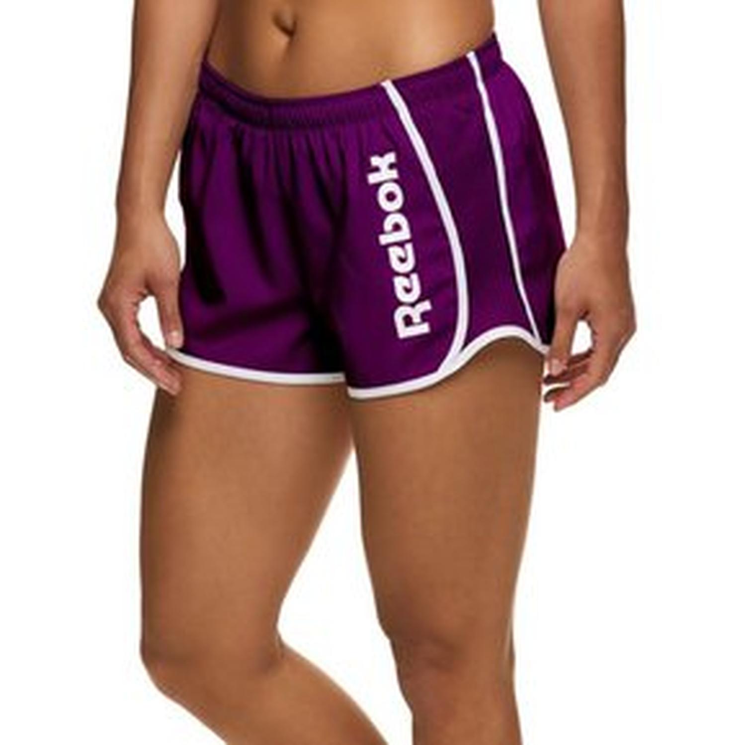SHORT RUNNING REEBOK MORADO - 1