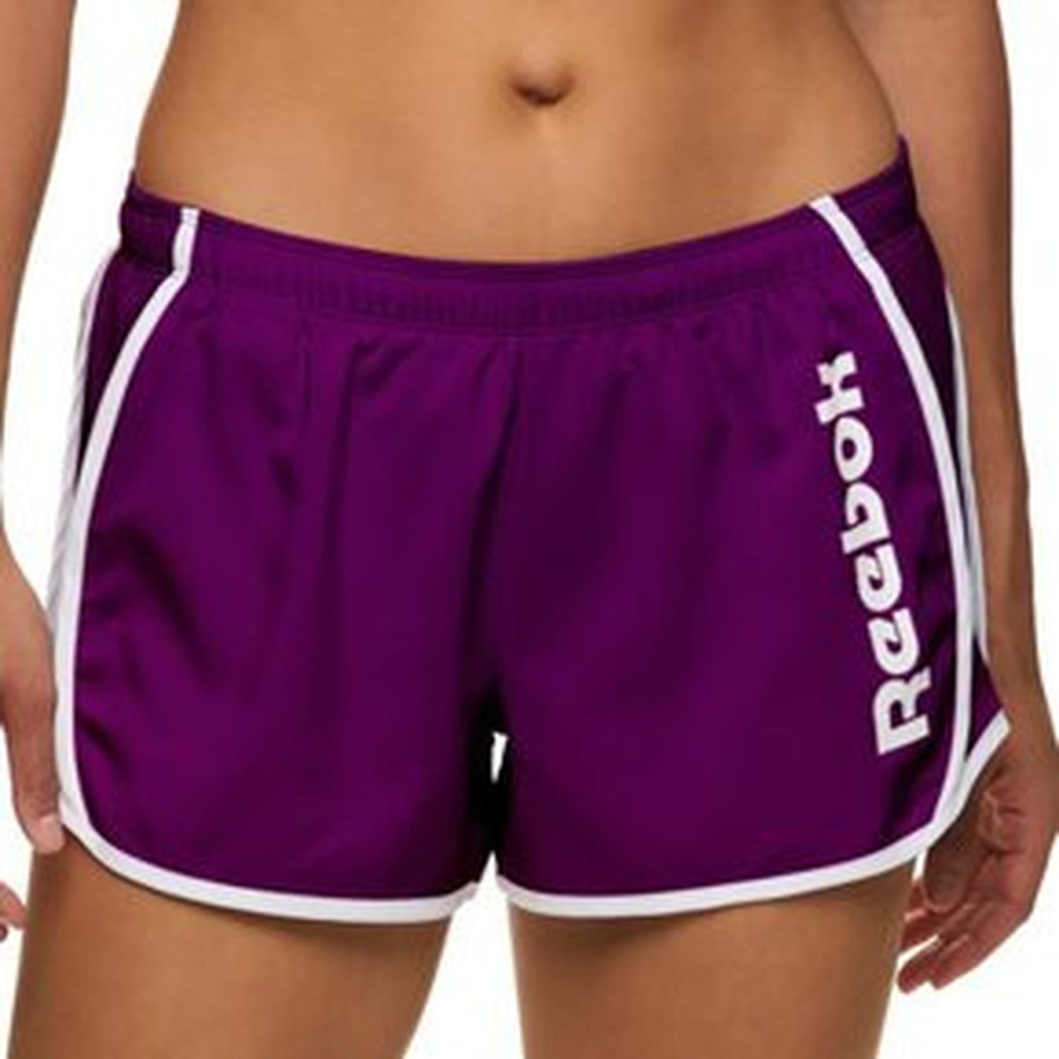 SHORT RUNNING REEBOK MORADO - 3