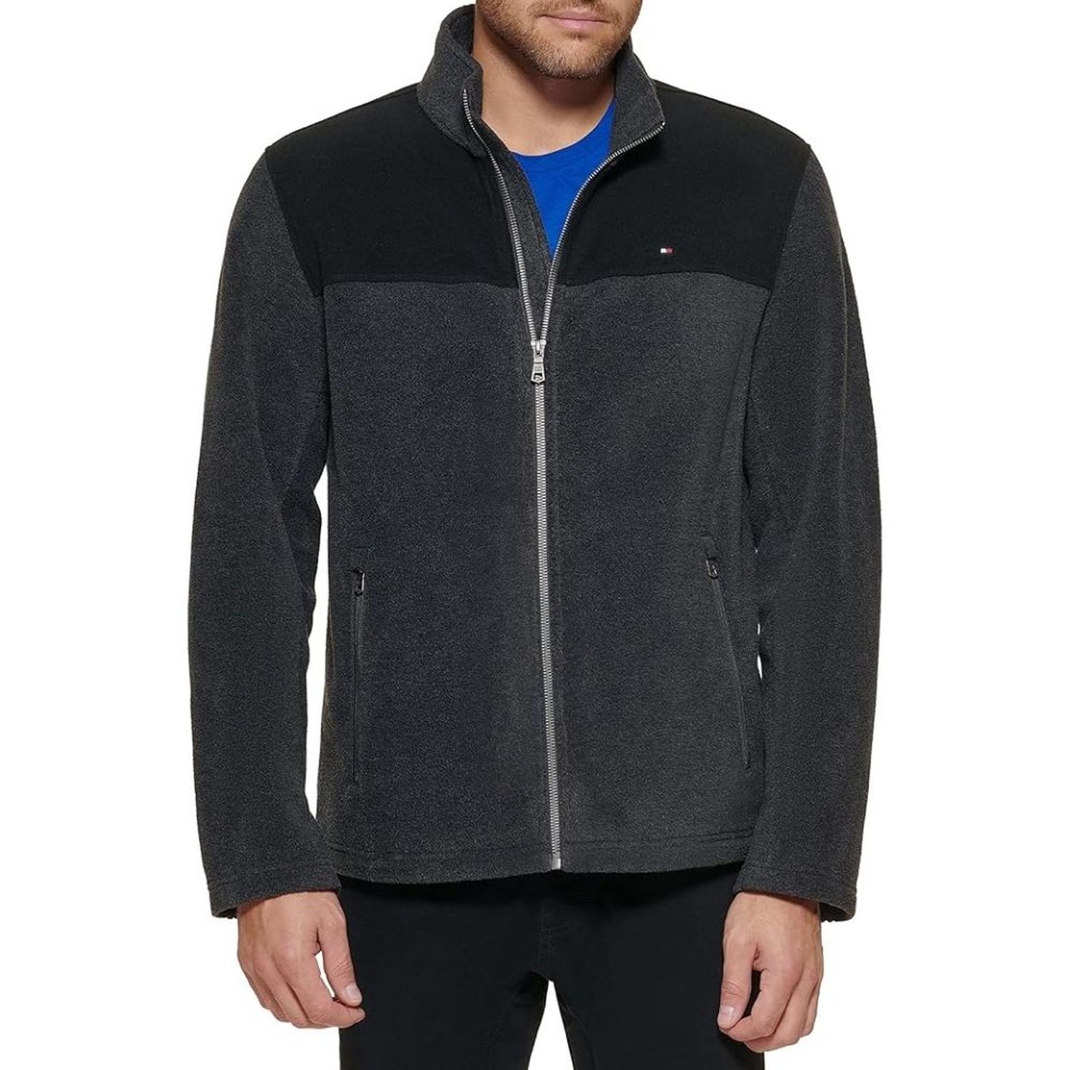 CASACA HOMBRE TOMMY HILFIGER POLAR FLEECE - GRIS - 1