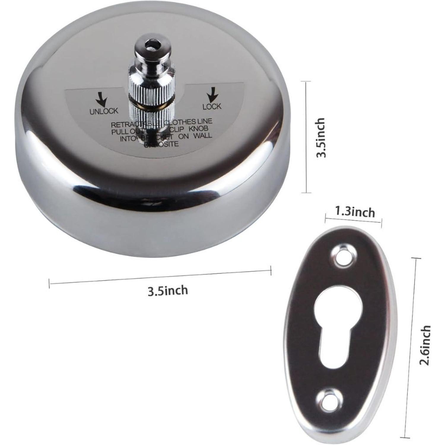COLGADOR RETRÁCTILES DE ACERO INOXIDABLE 304 - 2