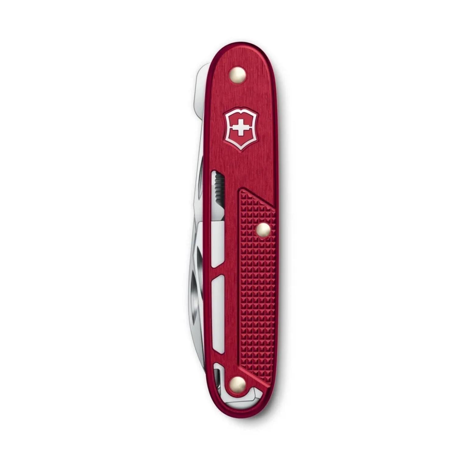 NAVAJA VICTORINOX SYNERGY ALOX ROJO - 2