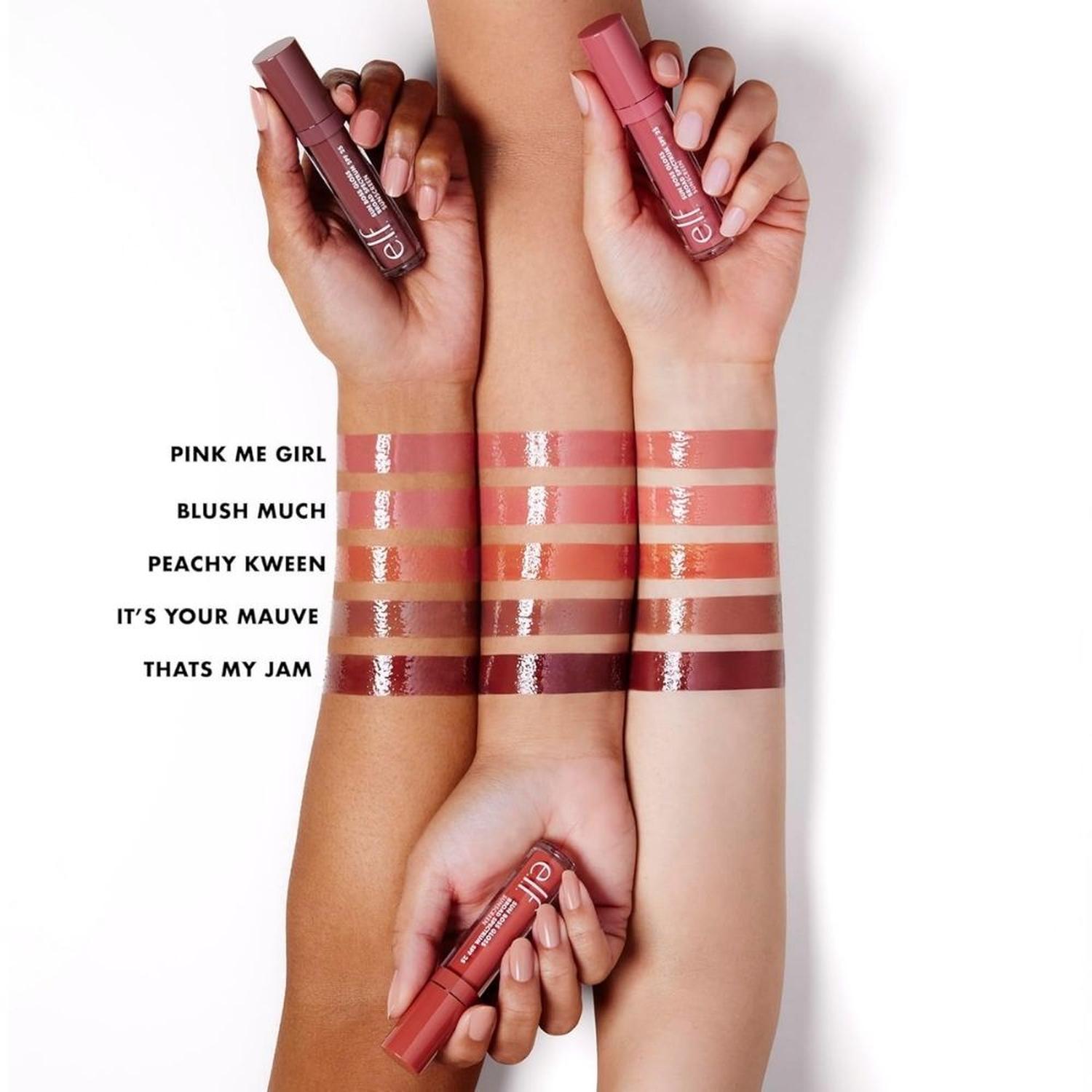 LABIAL GLOSS E.L.F. SUN BOSS SPF 25 - PINK ME GIRL - 4