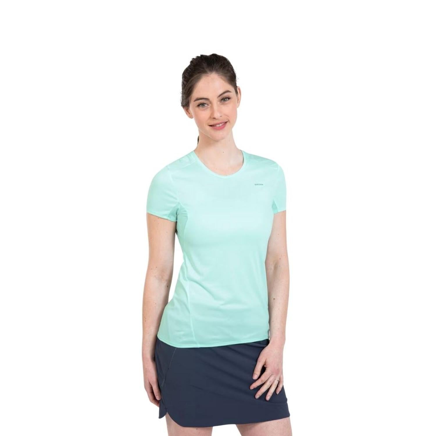 POLO MUJER QUECHUA SENDERISMO MH100 - 1