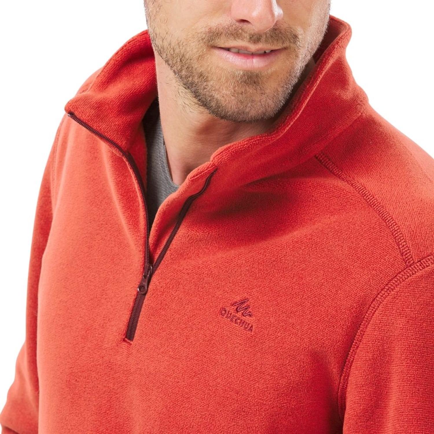 POLAR SENDERISMO HOMBRE QUECHUA MH100 - NARANJA - 3