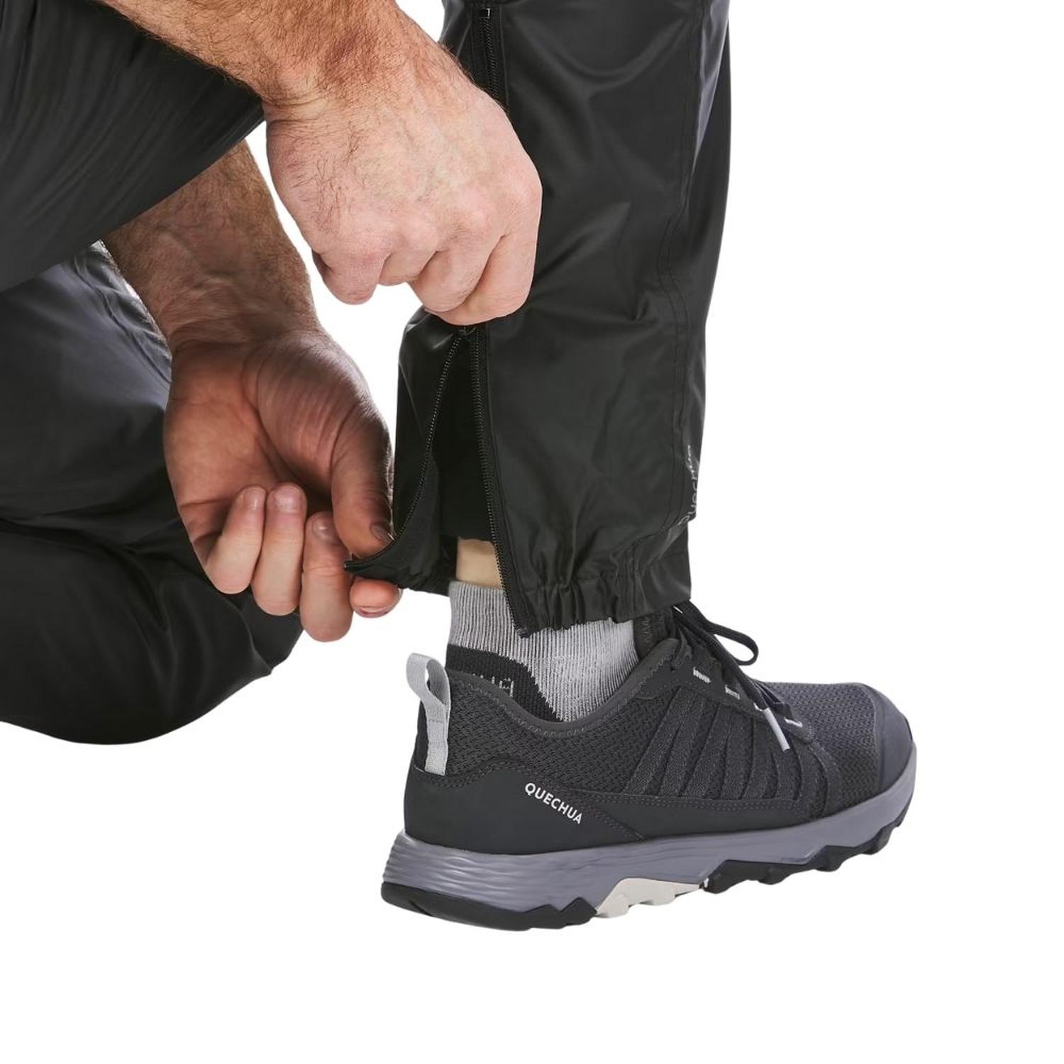 CUBRE PANTALON IMPERMEABLE QUECHUA PARA HOMBRES NH500 - 4