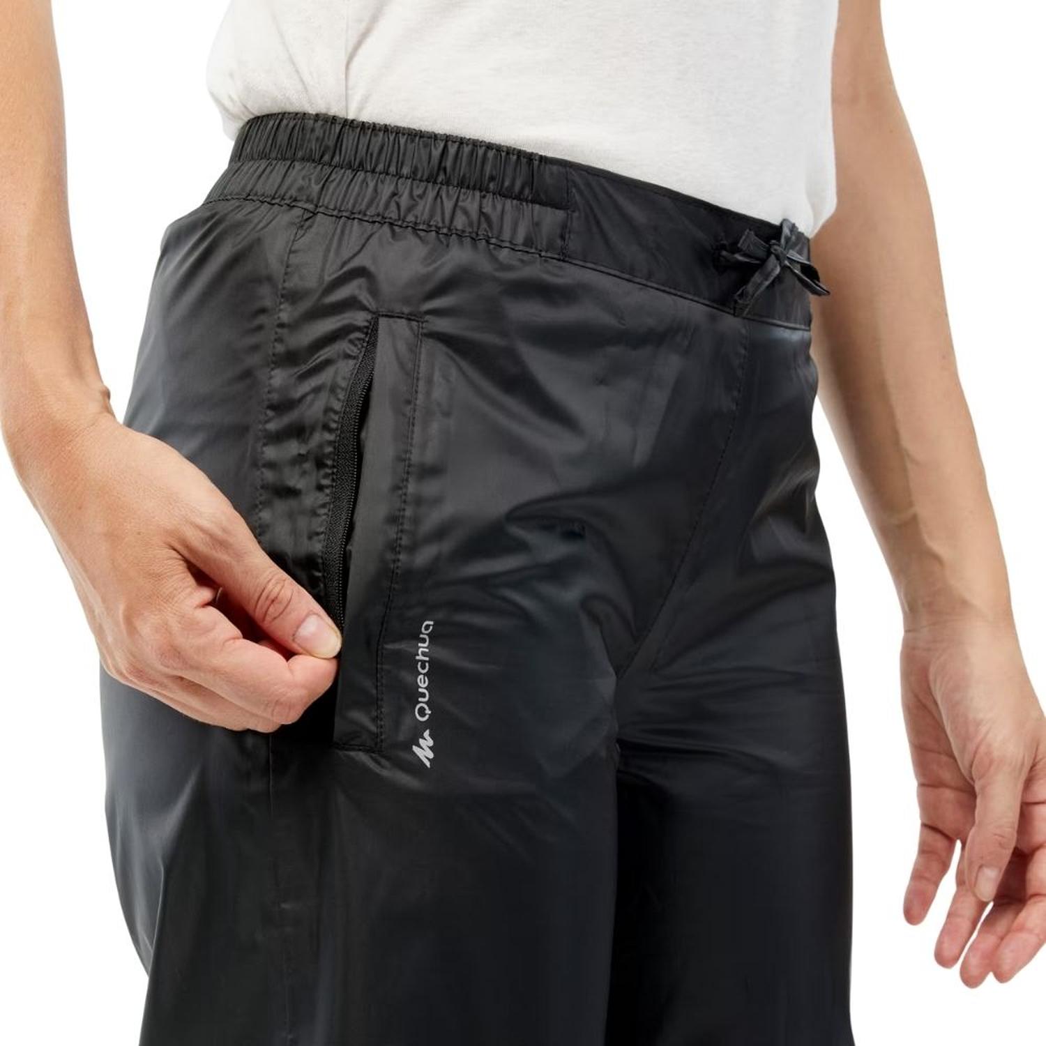 CUBRE PANTALON IMPERMEABLE QUECHUA MUJER RAINCUT - 4