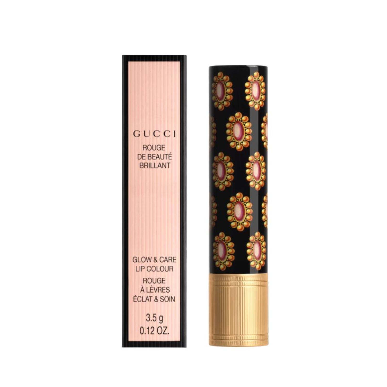 LABIAL GUCCI GLOW Y CARE SHINE - 204 PEGGY TAUPE - 3