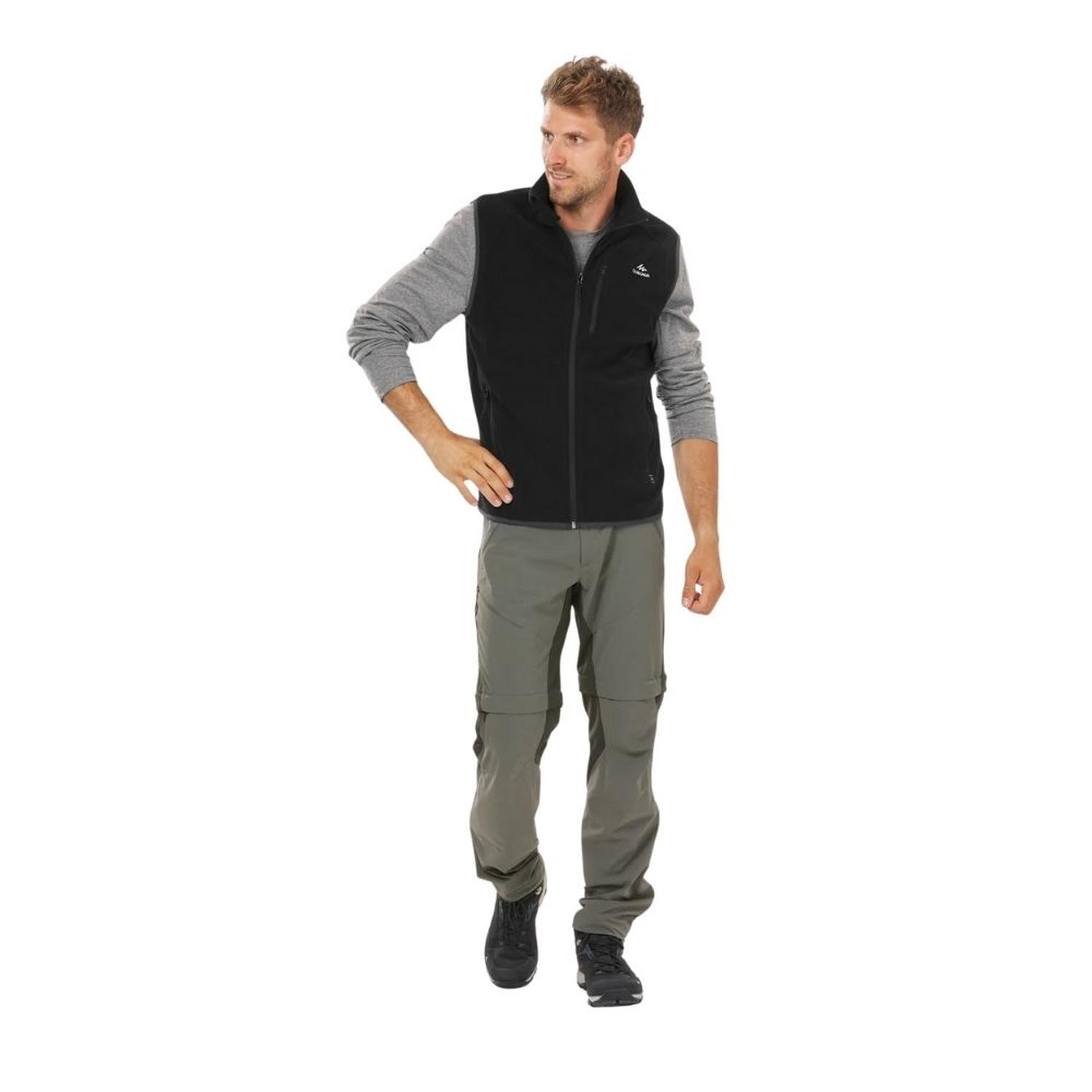 CHALECO POLAR HOMBRE QUECHUA SENDERISMO MH100 - 3