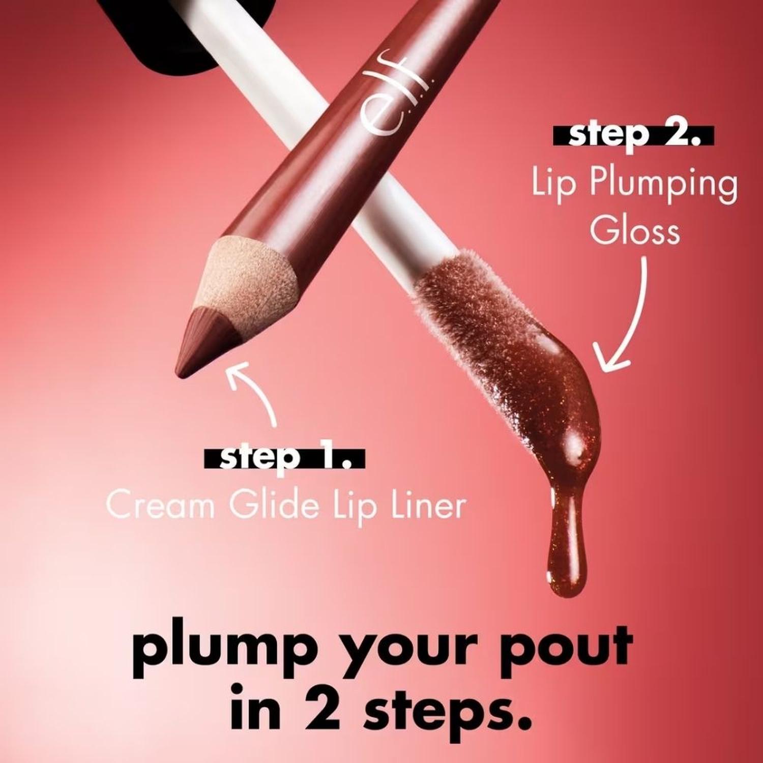LABIAL LIQUIDO E.L.F GLOSS PLUMPING - MAUVE LADY - 6