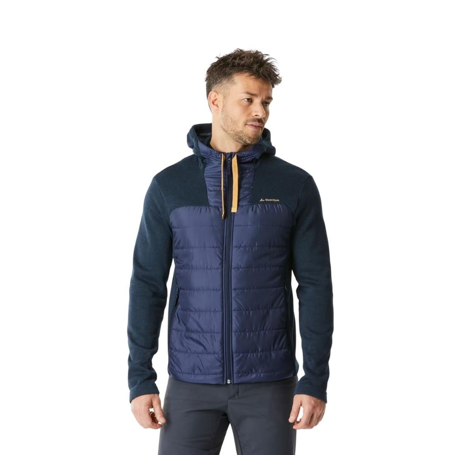 CASACA HOMBRE QUECHUA NH100 HYBRIDE - AZUL - 1