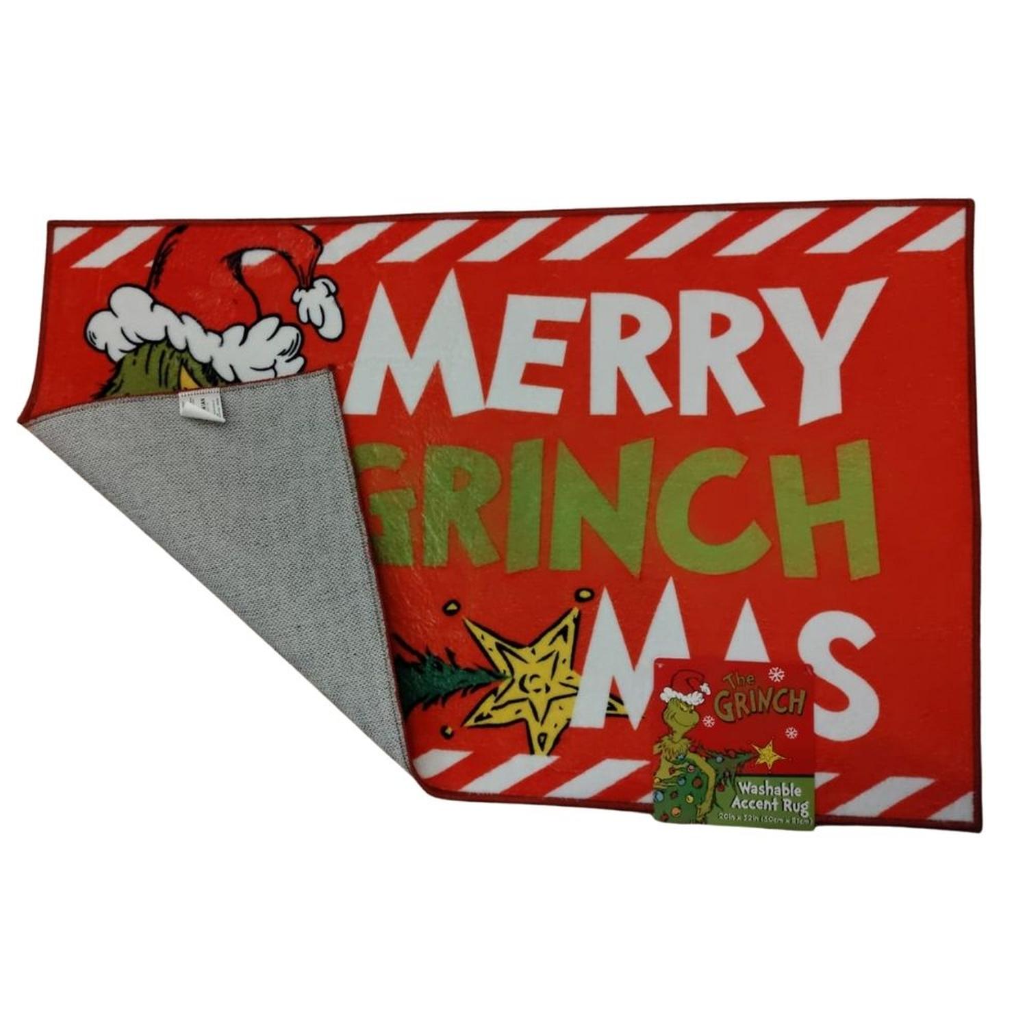 TAPETE O ALFOMBRA NAVIDEÑA THE GRINCH 50X81CM - 2