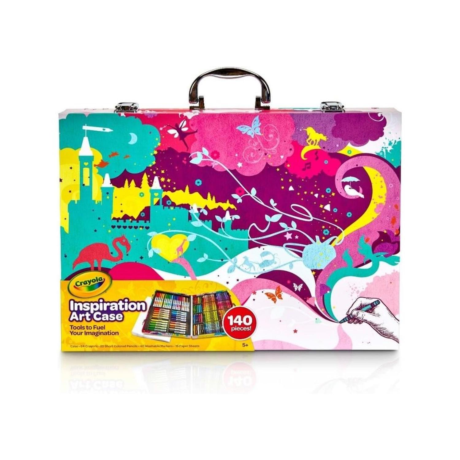 ESTUCHE DE ARTE CRAYOLA INSPIRATION ART 140 PIEZAS - TIE DYE - 2