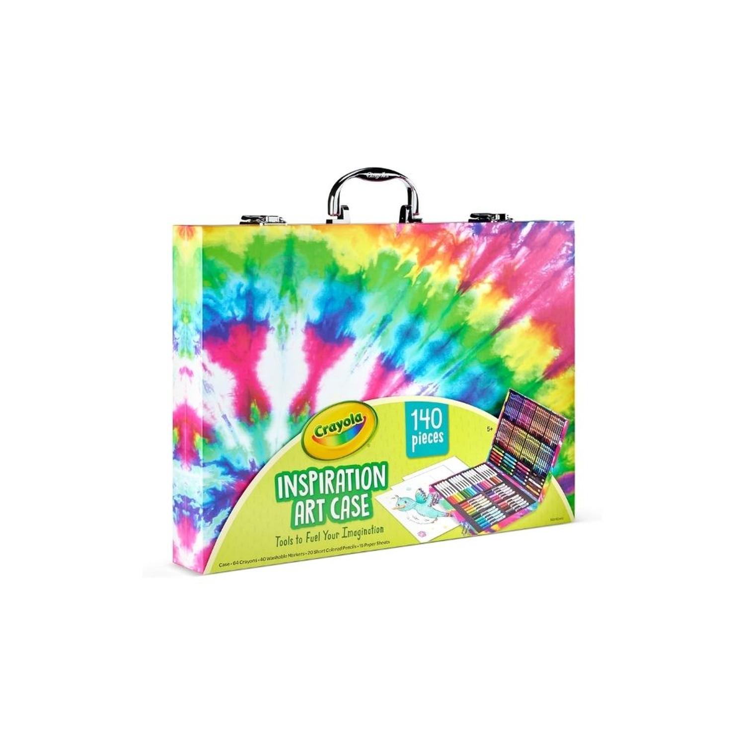ESTUCHE DE ARTE CRAYOLA INSPIRATION ART 140 PIEZAS - TIE DYE - 3