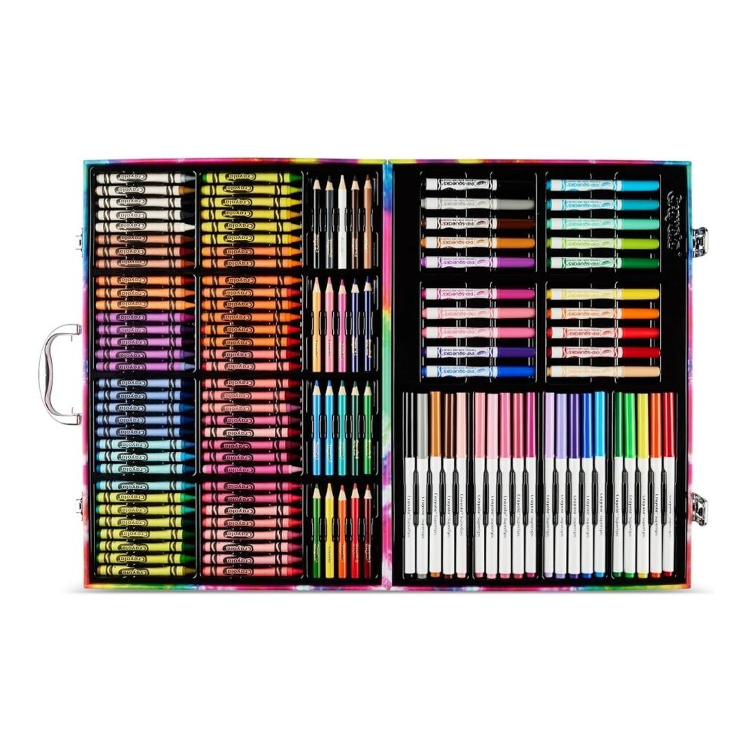 ESTUCHE DE ARTE CRAYOLA INSPIRATION ART 140 PIEZAS - TIE DYE - 4
