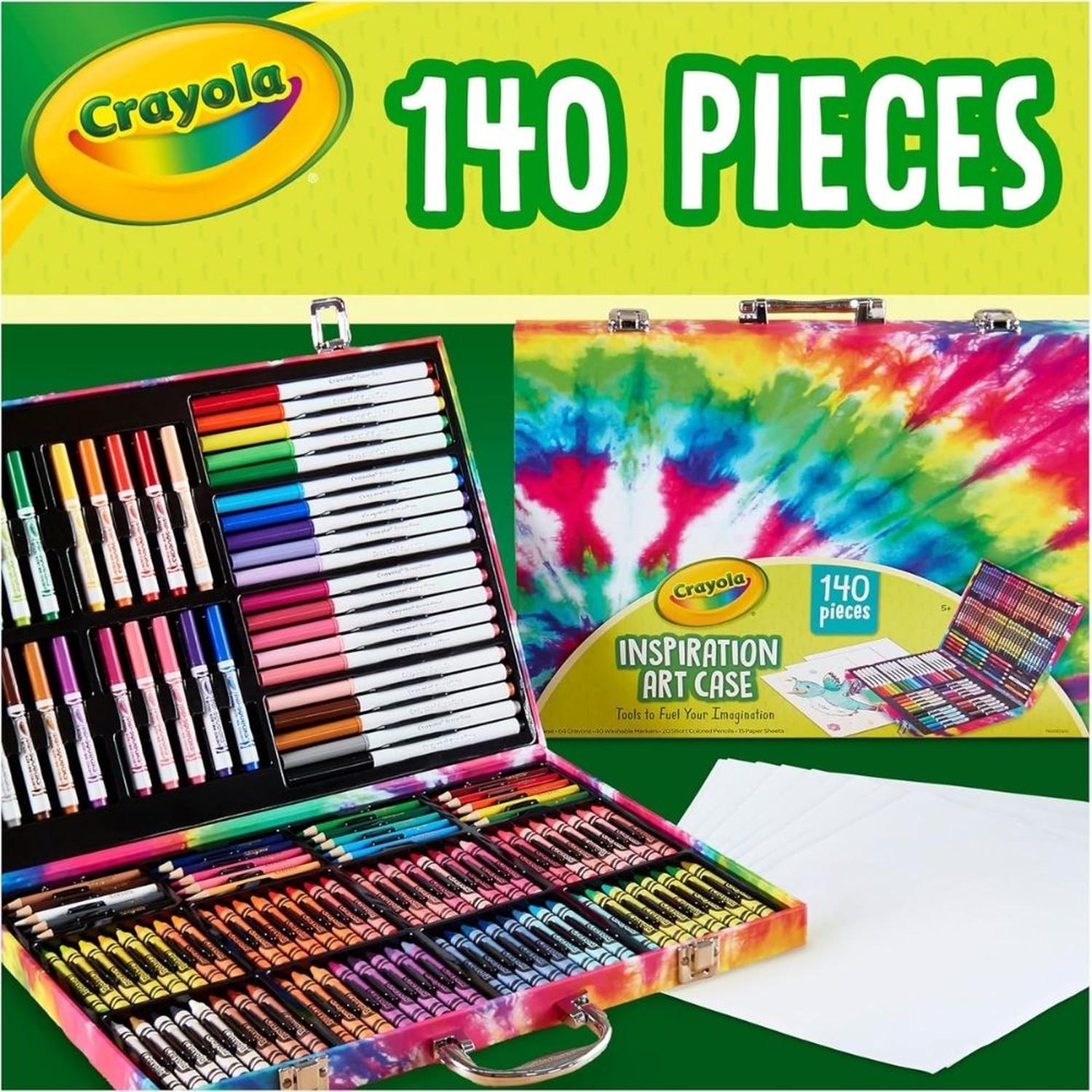 ESTUCHE DE ARTE CRAYOLA INSPIRATION ART 140 PIEZAS - TIE DYE - 6